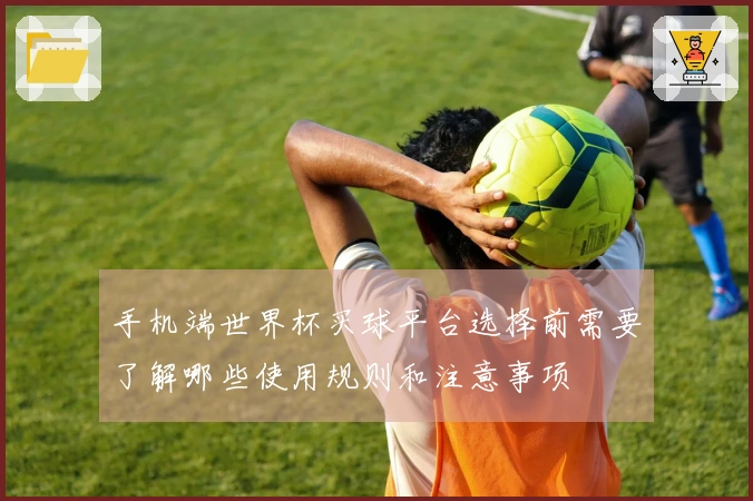 手机端世界杯买球平台选择前需要了解哪些使用规则和注意事项