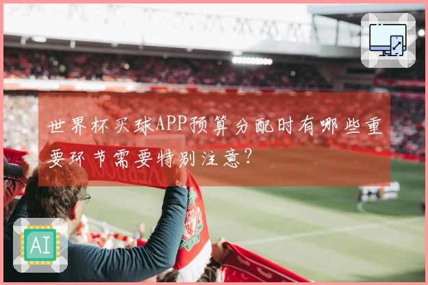 世界杯买球APP预算分配时有哪些重要环节需要特别注意？